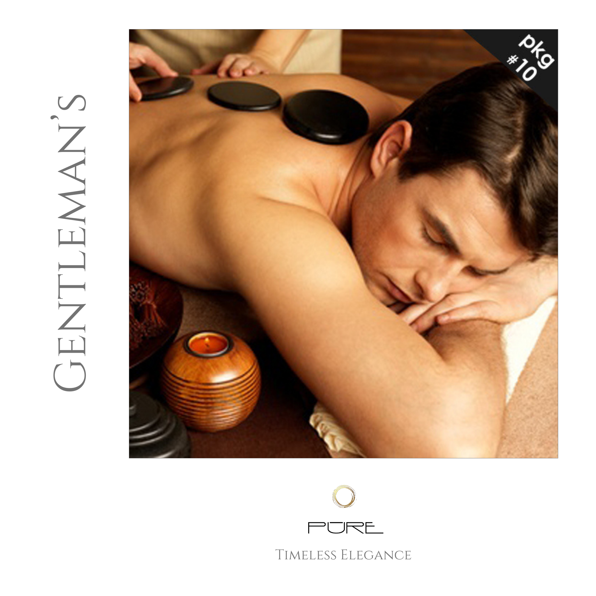 Luxury Therapeutic Gentleman's Massage and Pedicure Treatments at Pure Day Spa in Windsor, Tecumseh and Amherstburg, Ontario